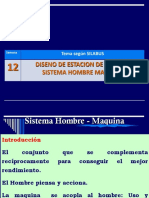 Diseño de Estación de Trabajo - Sistema HOMBRE - MÁQUINA