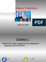 ChemQuiz QntativeChem