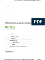 Caesar II Vs AutoPipe