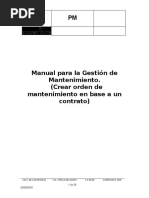 LO - PM - 07 Crear Orden de Mantenimiento en Base A Un Contrato