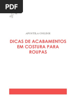 Apostila Dicas de Acabamento