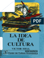 (2051) La Idea de Cultura - Victor Hell