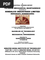 Hindalco Industries Limited: Potroom Mechanical Maintainence Renukoot, Sonebhadra