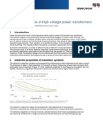 Dielectric Analysis of Power Transformers