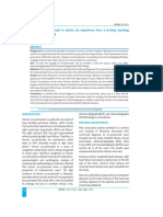 Chronic Cor-Pulmonale in Adults: An Experience From A Tertiary Teaching Hospital in Dharwad