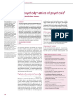 The Psychodynamics of Psychosis: Article