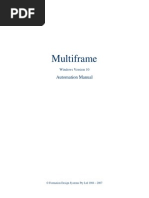 Multiframe Automation