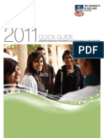 2011 Business & Economics Undergraduate Quick Guide 