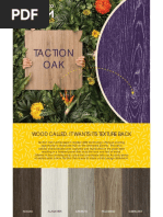 Taction OAK: Wood Called. It Wants Its Texture Back