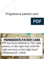 Progressive Patient Care