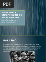 Marasmo y Enfermedad de Kwashiorkor