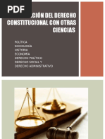 Relación Del Derecho Constitucional Con Otras Ciencias