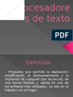 Expo Procesador de Textos