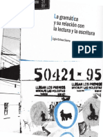 Ochoa-La Gramática y Su Relación Con La Lectura y La Escritura