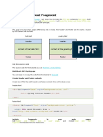 Thymeleaf Layout Fragment