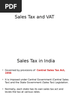 Sales Tax & VAT