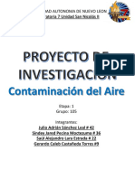 Proyecto Contaminacion Del Aire Grupo 105 PDF