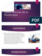 Bases Teóricas de La Fisioterapia