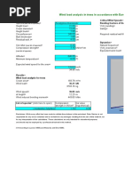 Windload Analysis V Model