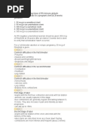 Which of The Following Doses of RH Immune Globulin RhoGAM Is Appropriate For A Pregnant Client at 28 Weeks Gestation