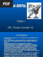 Técnicas de Anestesia