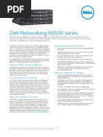 Dell Networking N1500 Series SpecSheet