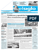 Edición Impresa Elsiglo 14-09-2016