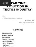 Textile Lead Time