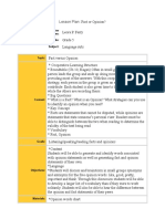 Fact or Opinion Lesson Plan