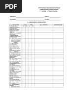 Evaluacion de Habilidades en Pre Escolar