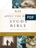 KJV Apply The Word Study Bible, Large Print - 2 Corinthians