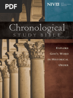 NIV The Chronological Study Bible - Epoch One