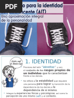 Tratamiento para La Identidad Del Adolescente