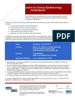 Introduction Clinical Epidemiology