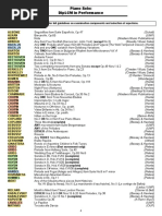 Piano Diploma Repertoire List (LCM) Highlighted