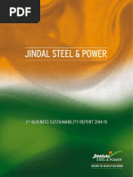 JSPL Sustainability Report 2014 15