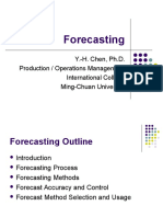 Forecasting