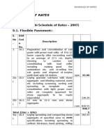 Page 257-264 Schedule of Rates