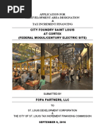 City Foundry, St. Louis - TIF Application