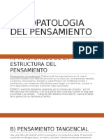 Psicopatologia Del Pensamiento