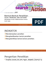 1 - Penelitian Dan Bentuk-Bentuk Penelitian