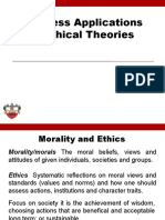 Business Applications of Ethical Theories