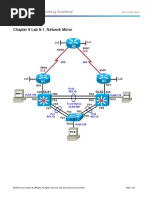 Chapter 9 Lab 9-1, Network Mirror: Ccnpv7 Tshoot