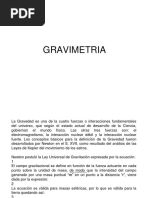 Gravimetria, Mecanica de Rocas