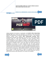 CD Keys Pro Evolution Soccer 2017 Activacion Code