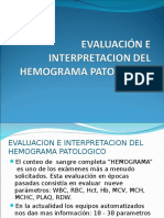 Hemograma Evaluacion e Interpretacion