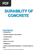 Durability of Concrete