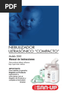 Manual Nebulizador Ultrasonico San Up