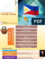 An Introduction About Philippine Foreign Policy