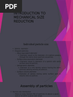 Introduction To Mechanical Size Reduction